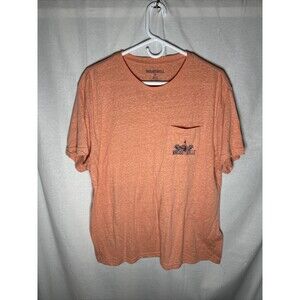 Margaritaville T-Shirt Men's Size XL It's 5 O'Clock Somewhere Graphic Orange